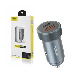 Foneng Car Charger C16 2 Ports (USB+Type-C) Black Foneng Car Charger C16 2 Ports (USB+Type-C) Black